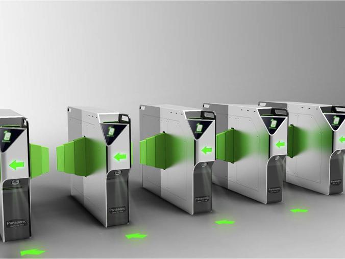 松下地鐵安全閘機(jī)模具